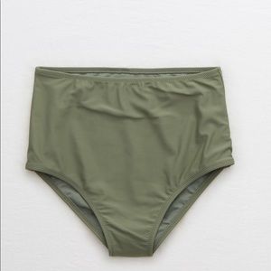 Aerie High Waisted Cheeky Bikini Bottom